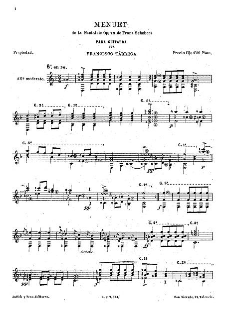 Miniatura de la partitura