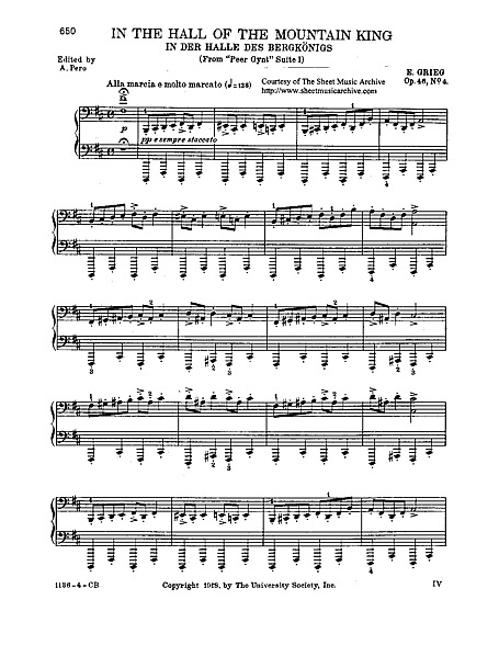 Miniatura de partitura