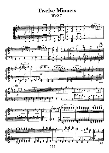 Miniatura di partitura