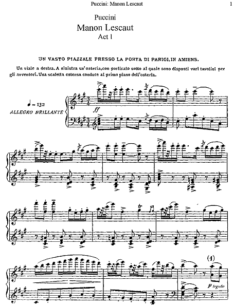 Miniatura de la partitura