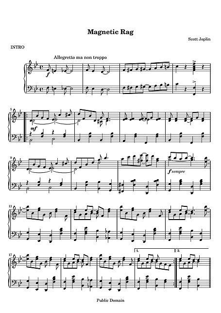 Miniatura di partitura