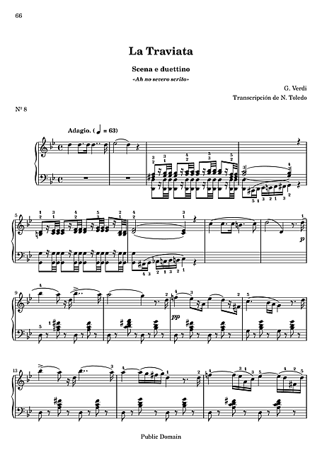 Miniatura de la partitura