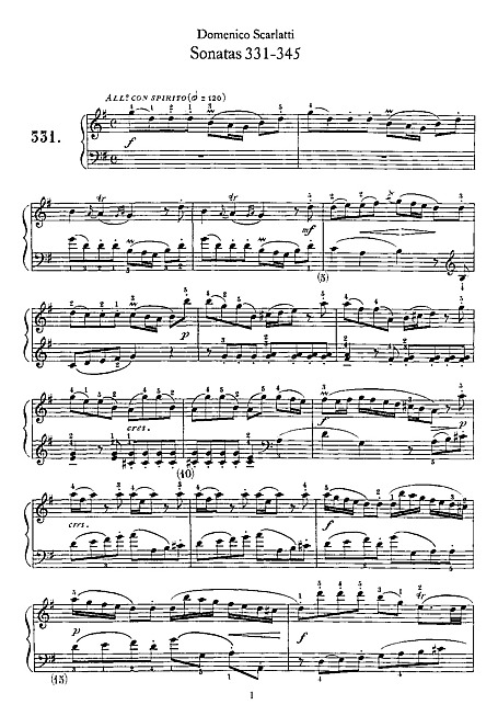 Miniatura di partitura