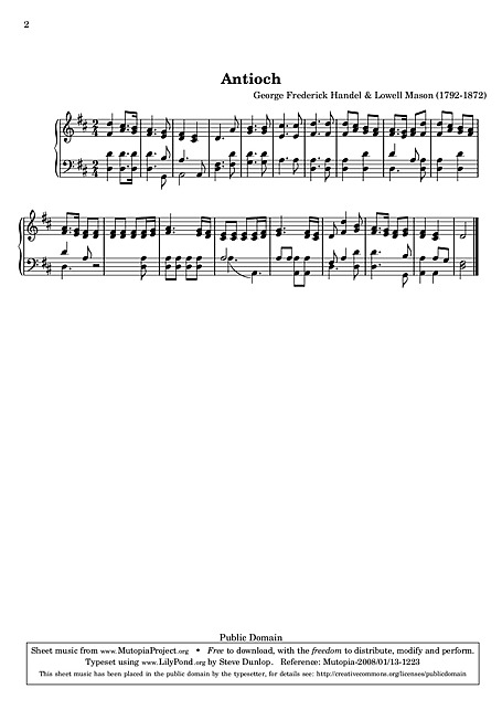 Miniatura de partitura