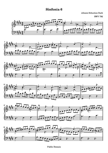 Miniatura de partitura