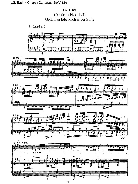 Miniatura de partitura