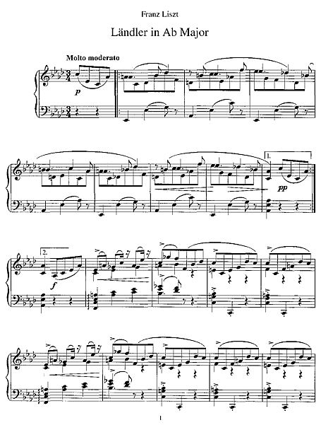 Miniatura de partitura