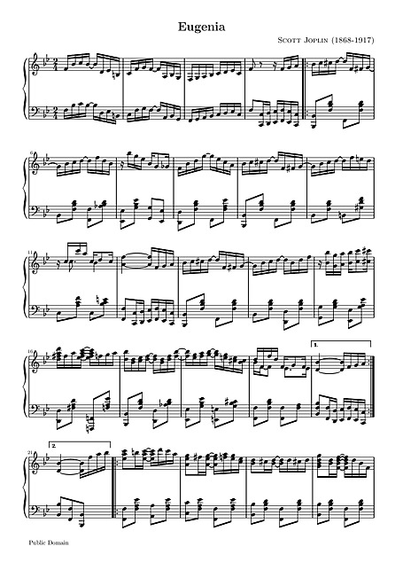 Miniatura di partitura