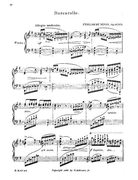 Miniatura de partitura