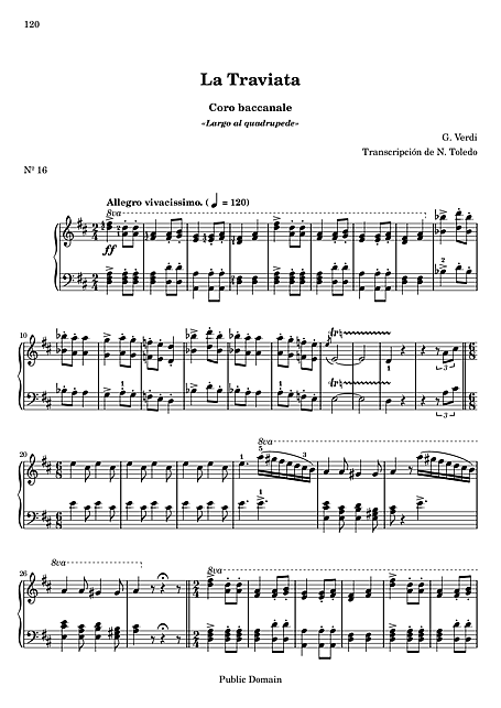 Miniatura de la partitura