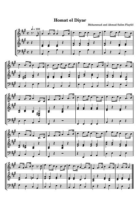 Miniatura de partitura