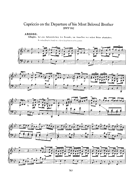 Miniatura de partitura