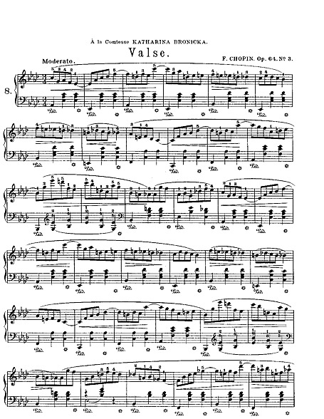 Miniatura de partitura