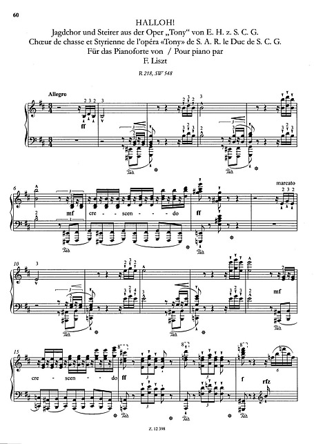 Miniatura de partitura