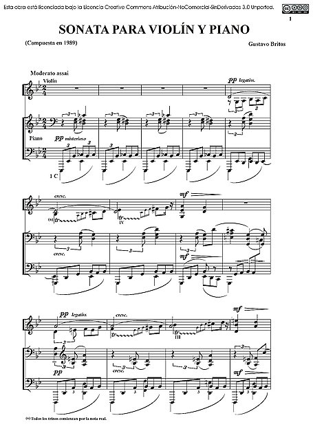 Miniatura de la partitura