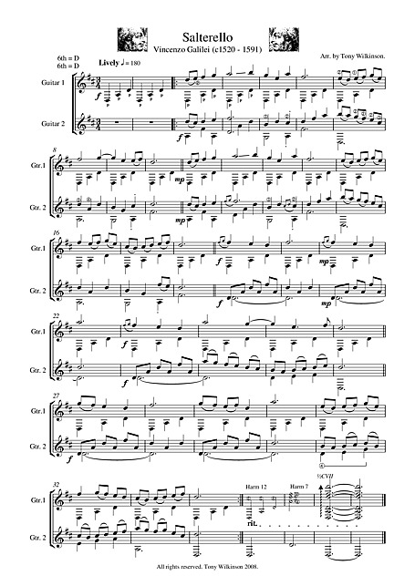 Miniatura de partitura