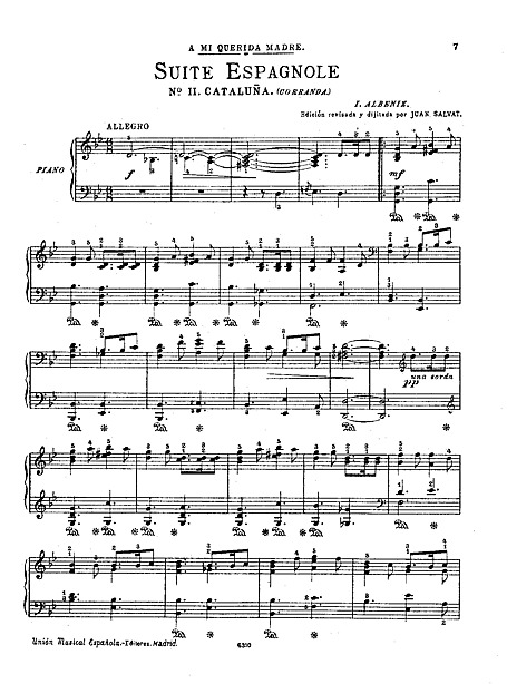 Miniatura de la partitura