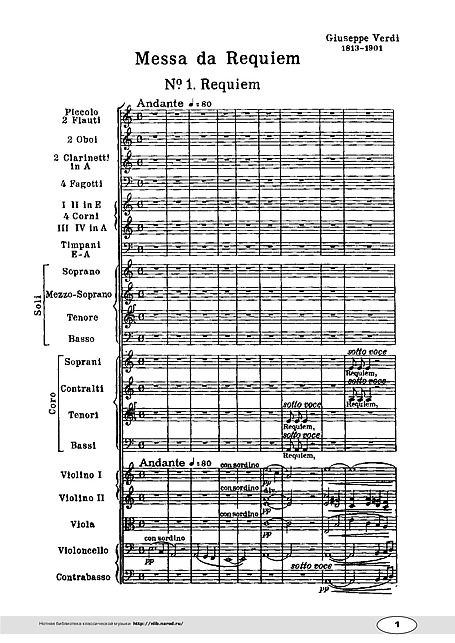 Miniatura de la partitura