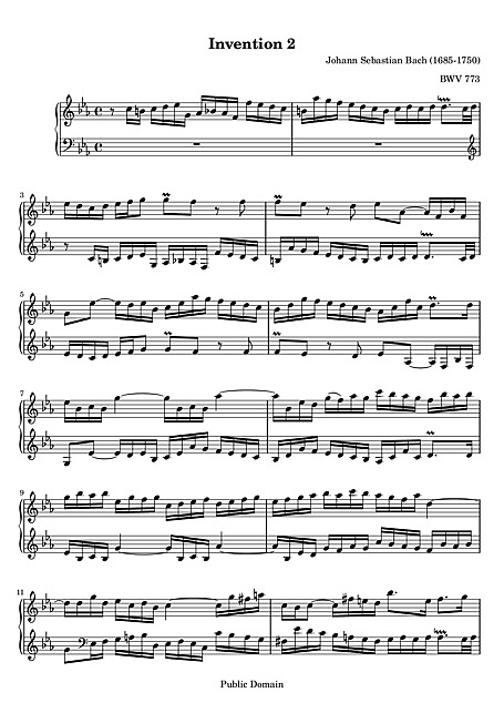 Miniatura de partitura