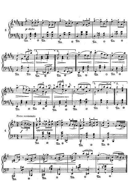 Miniatura de partitura