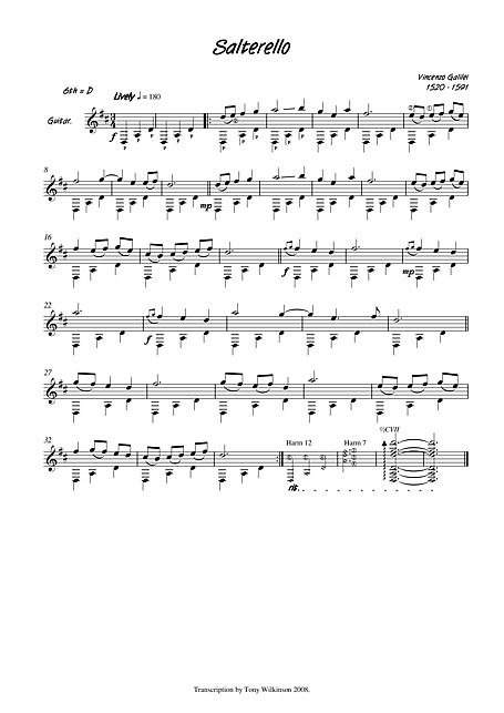 Miniatura de la partitura