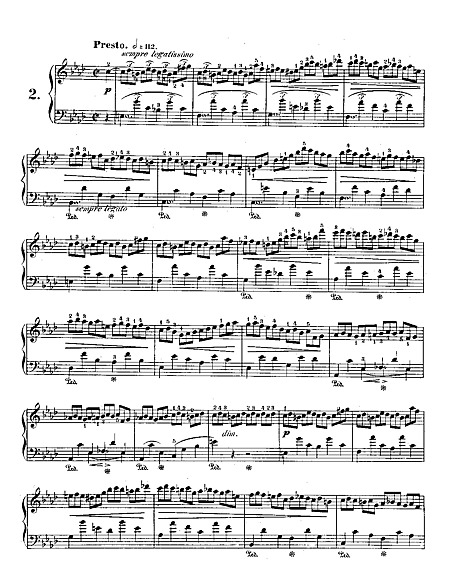 Miniatura de partitura