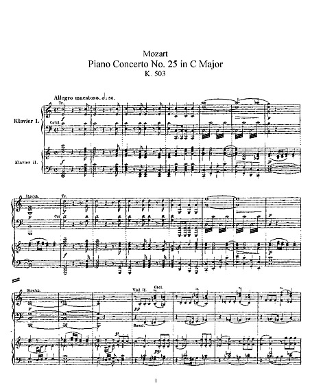 Miniatura de la partitura