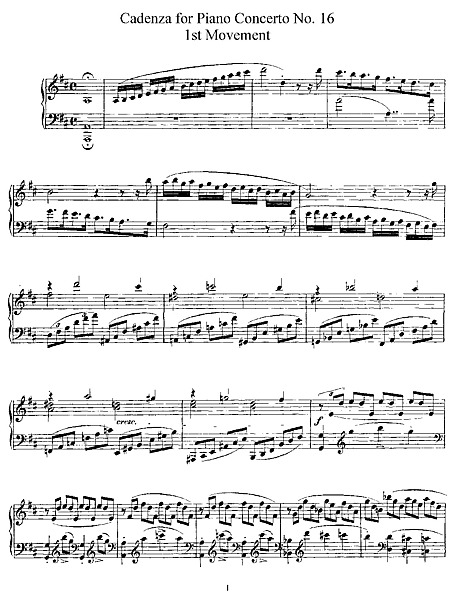 Miniatura di partitura