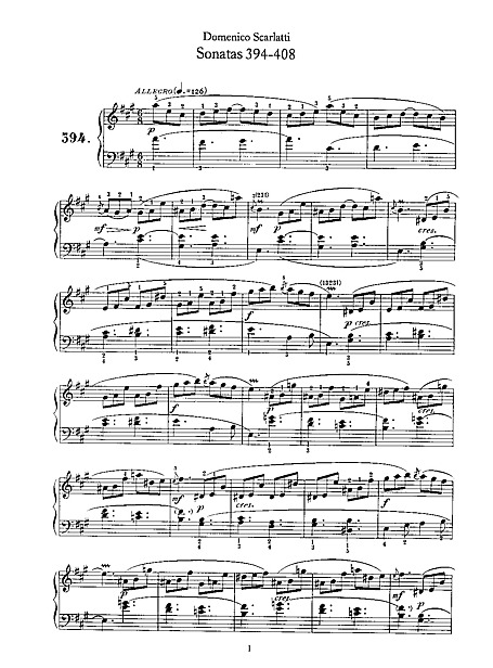 Miniatura de la partitura