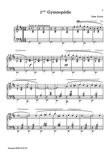 Miniatura de partitura