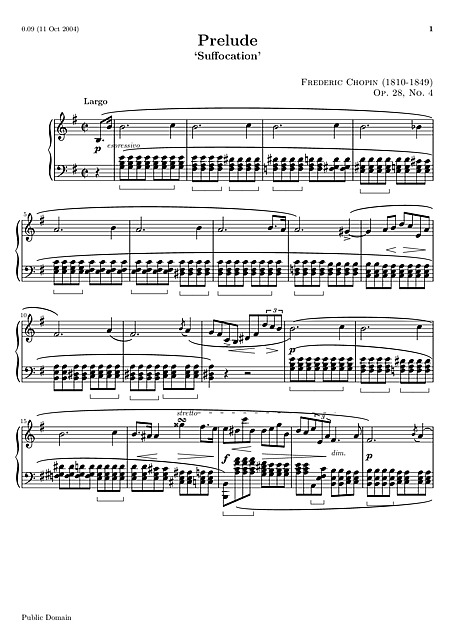 Miniatura de la partitura