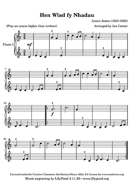 Miniatura di partitura