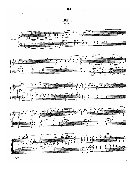 Miniatura de partitura