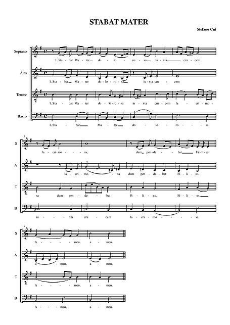 Miniatura de partitura