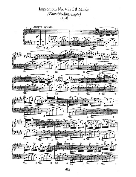 Miniatura de partitura