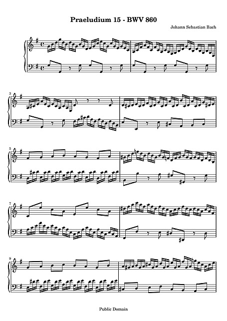 Miniatura de partitura