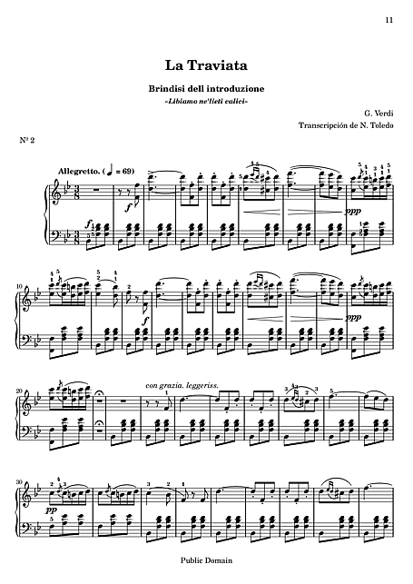 Miniatura de la partitura