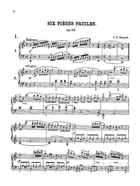 Miniatura de partitura