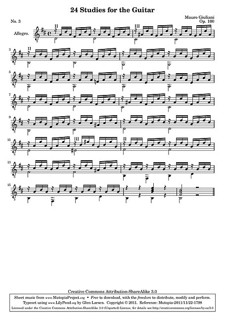 Miniatura di partitura