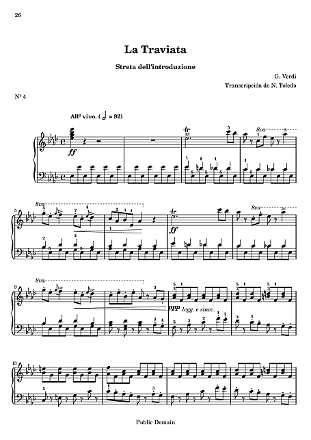 Miniatura di partitura