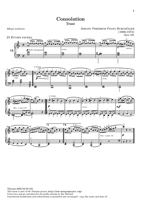 Miniatura di partitura