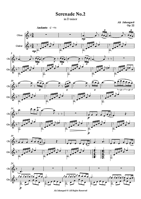 Miniatura de partitura