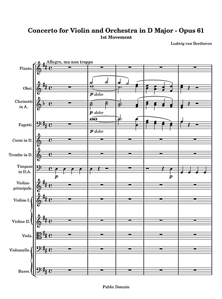 Miniatura de partitura