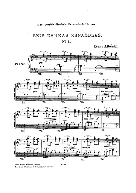 Miniatura de la partitura