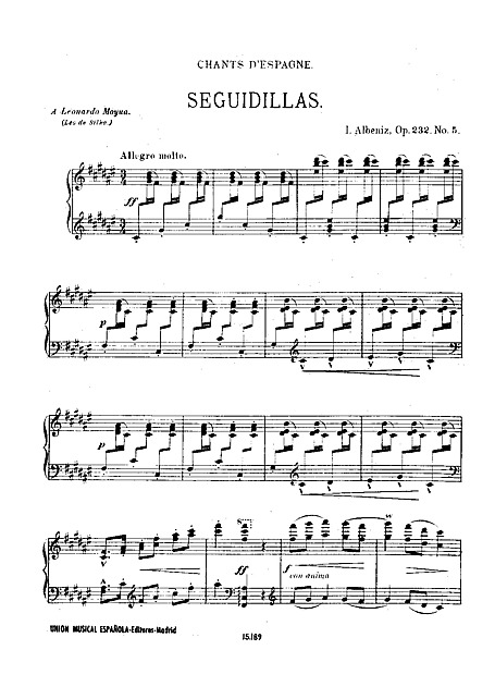 Miniatura de partitura