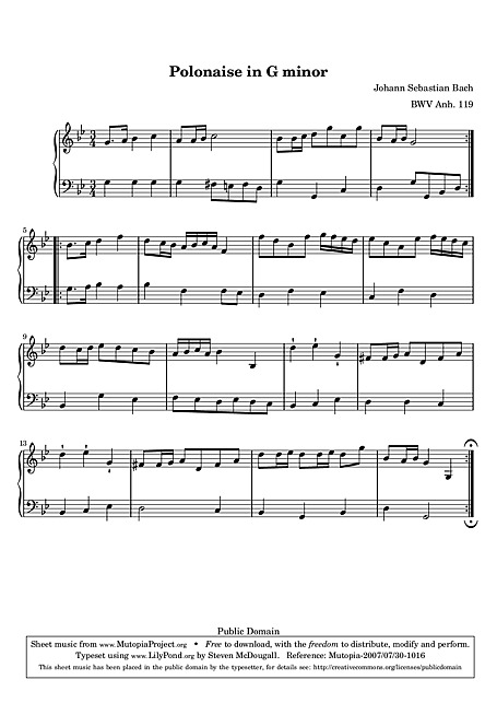 Miniatura de partitura