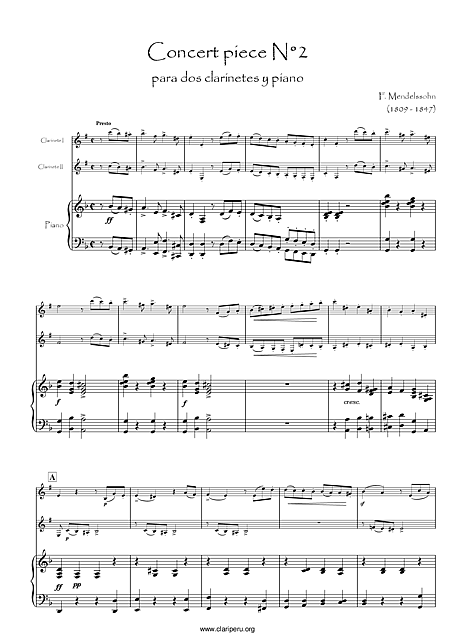 Miniatura de partitura