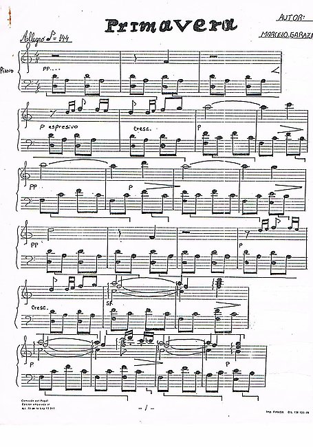 Miniatura di partitura