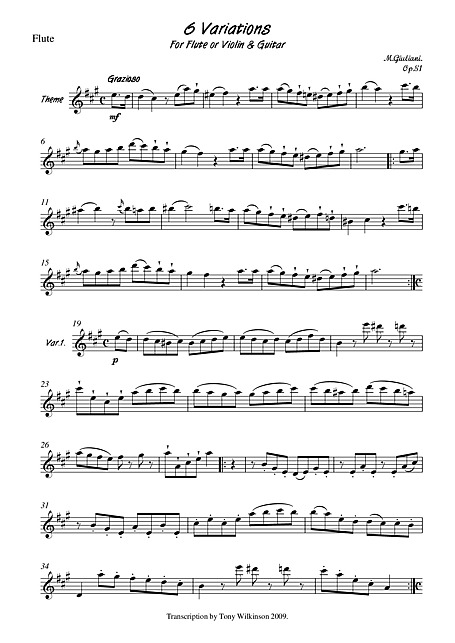 Miniatura de partitura