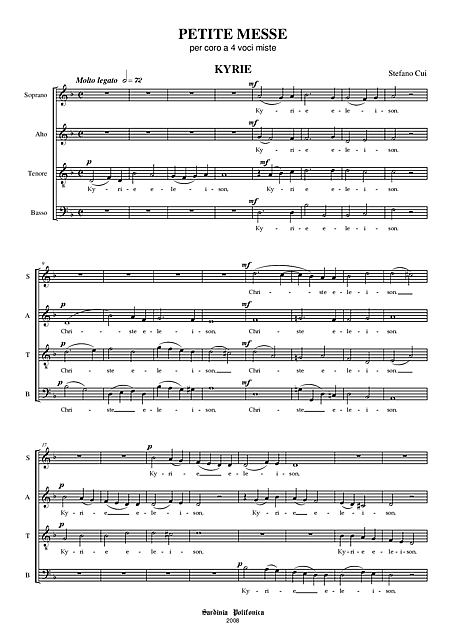 Miniatura di partitura